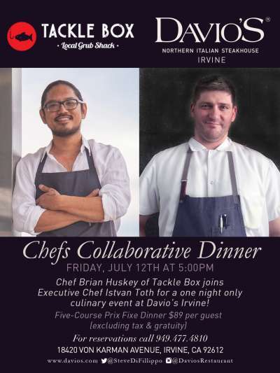 Chefs Collaborative Dinner Invitation