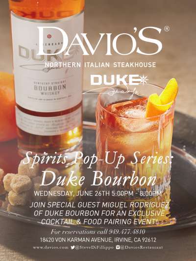 Duke Bourbon flyer