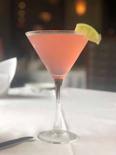 Cosmopolitan Martini with Lime