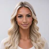 Woman Blond hair