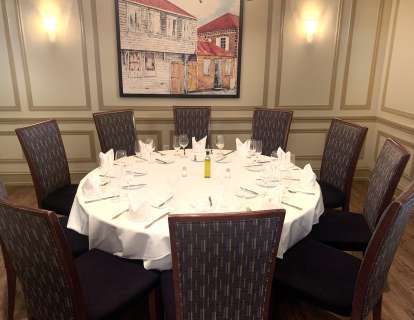 Semi Private Dining Table up to 10 Guests