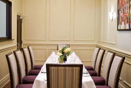 Round or Rectangular Tables, Private Dining
