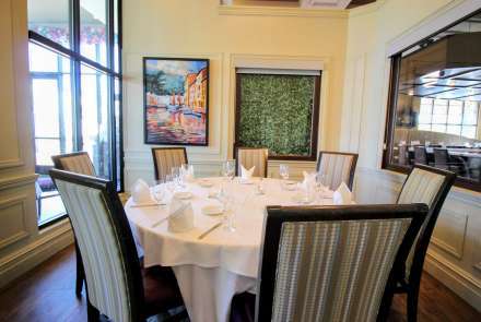 Large Round Table Private Dining Room